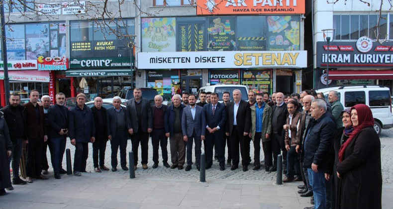 Havzalılardan Murat İkiz’e görkemli karşılama