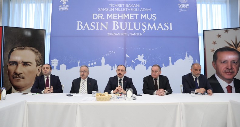 Ticaret Bakanı Muş: “Biz, şehrin, ülkenin ihracatından aldığı payı hatırı sayılır noktaya taşımak istiyoruz”