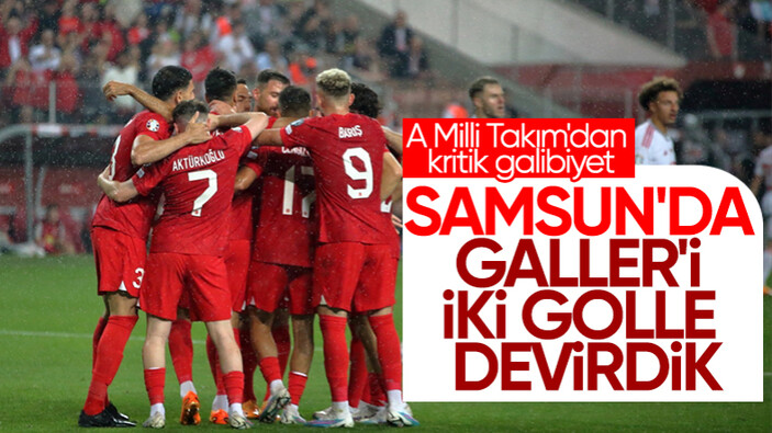 A Milli Takım, Galler’i iki golle geçti