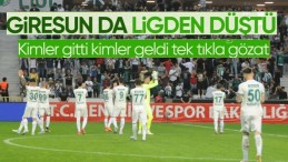 Giresunspor, Süper Lig’e veda etti