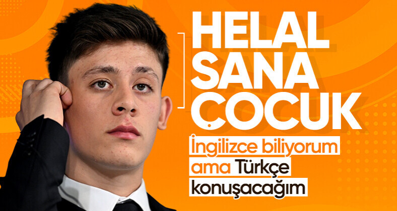 Arda Güler’in basın toplantısındaki Türkçe hassasiyeti