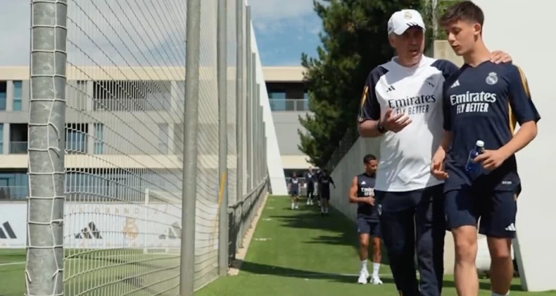 Ancelotti: “Arda Güler çok yetenekli, çok genç, taraftarımız onu çok beğenecek”