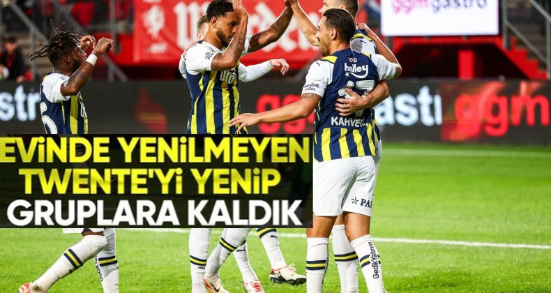 Fenerbahçe, Twente’yi deplasmanda 1-0 mağlup etti