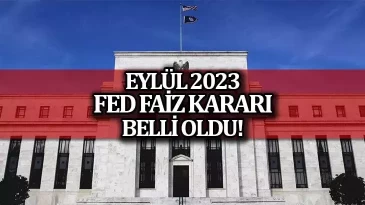 ABD Merkez Bankası’nın toplantısı sona erdi! Fed faizi 5,25-5,50’de sabit tuttu