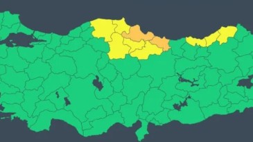 Meteorolojiden Samsun ve Ordu’ya turuncu alarm