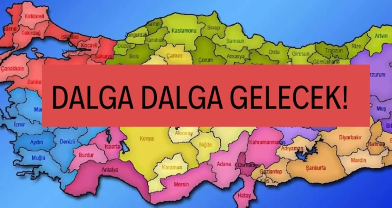 Türkiye hazır ol: İlk dalga 5 Kasım’da gelecek! Ardından 6 sonra 10’da bir daha gelecek!