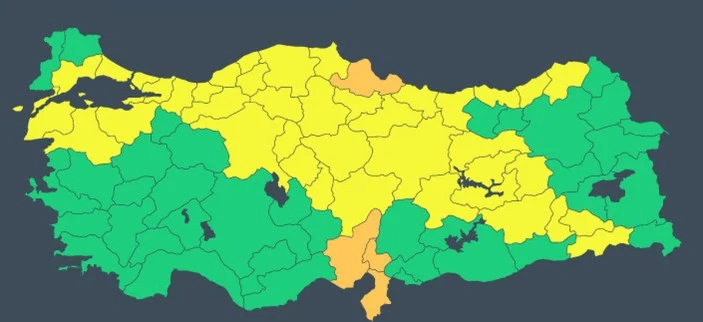Meteorolojiden Samsun’a turuncu alarm