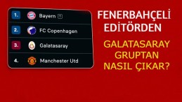 Galatasaray UEFA Şampiyonlar Ligi grubundan nasıl çıkar?