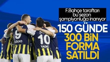 Fenerbahçe, forma satışında rekor kırdı!