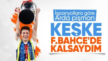 İspanyol basını: Arda Güler, Fenerbahçe’de kalmadığına pişman oldu