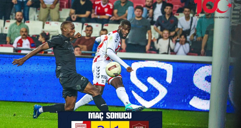 Yılport Samsunspor: 2 – Atakaş Hatayspor: 1