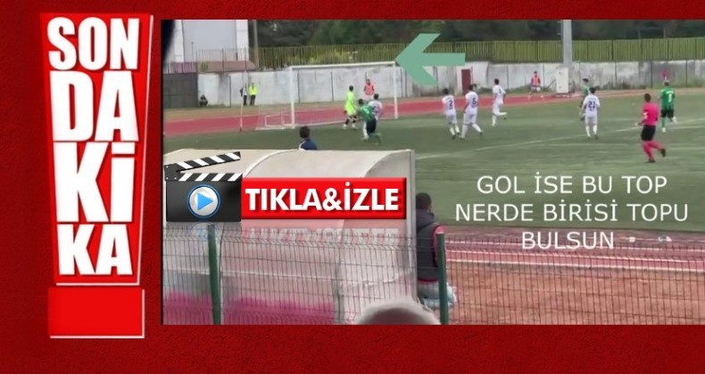 Samsun Süper Amatör Lig’de skandal! Kale ağları yırtık çıktı