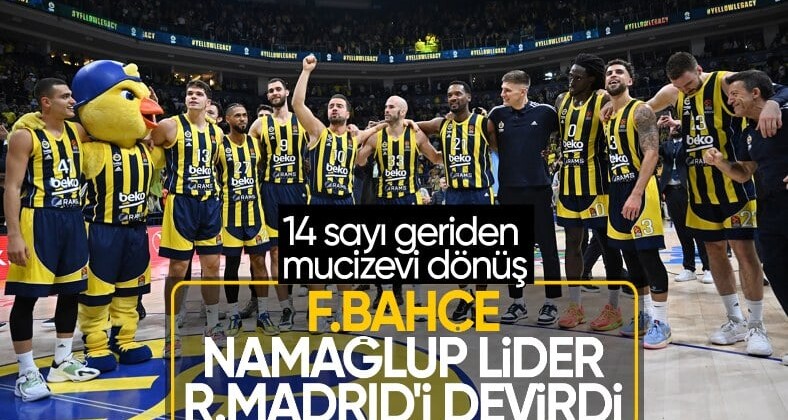 Fenerbahçe, uzatmalarda Real Madrid’i yıktı!
