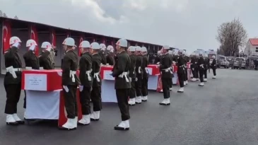 Pençe Kilit şehitlerine veda…