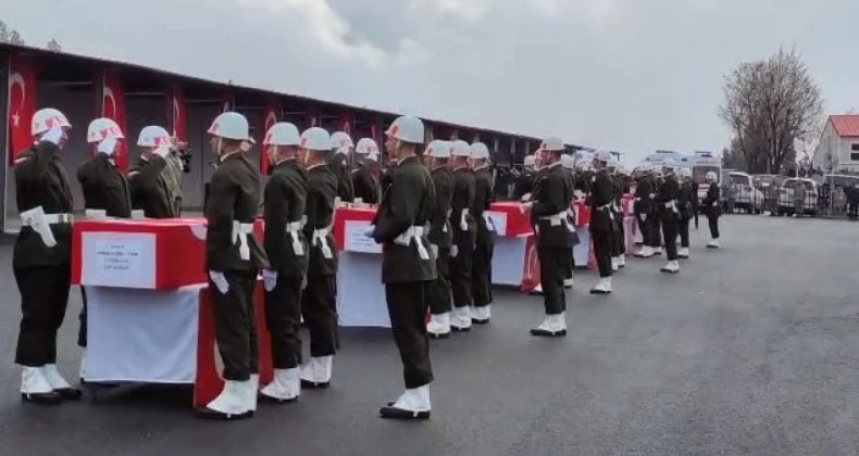 Pençe Kilit şehitlerine veda…