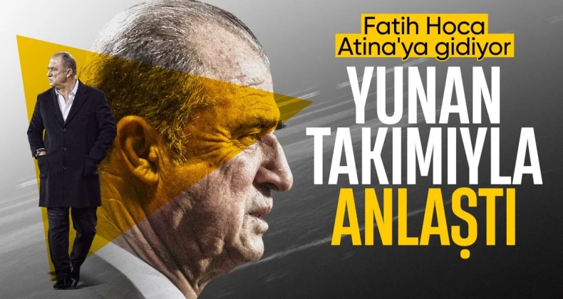 Fatih Terim, Yunanistan’da! Panathinaikos’un başına geçti