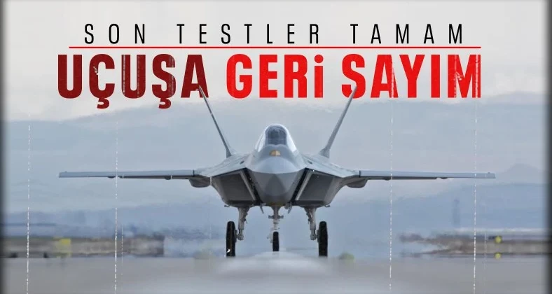 Milli muharip uçak Kaan, ilk uçuşunu yapacak