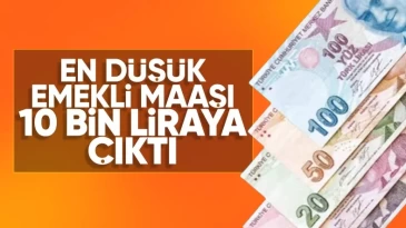Cumhurbaşkanı Erdoğan: Emekli maaşı alt sınırını 10 bin liraya çıkarıyoruz