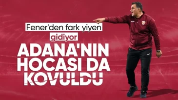 Fenerbahçe’ye 6 golle elenen Adanaspor’da Mustafa Kaplan dönemi sona erdi