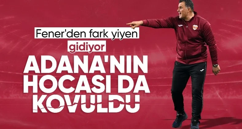 Fenerbahçe’ye 6 golle elenen Adanaspor’da Mustafa Kaplan dönemi sona erdi