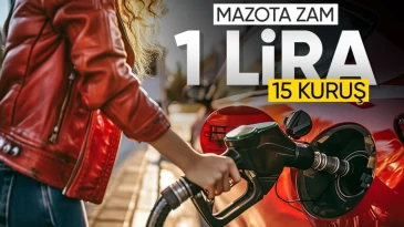 Motorine 1 lira 15 kuruş zam! 20 Ocak’ta pompaya yansıyacak