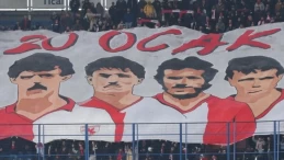Samsunspor taraftarından anlamlı pankart