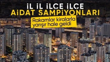 Türkiye geneli aidat verileri… İstanbul’da rekor Beşiktaş’ta