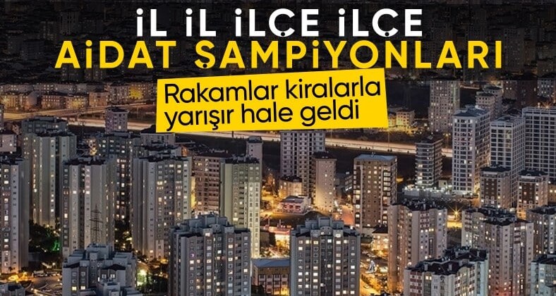Türkiye geneli aidat verileri… İstanbul’da rekor Beşiktaş’ta