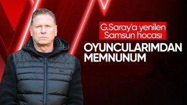 Markus Gisdol: Takımım gayet iyi oynadı