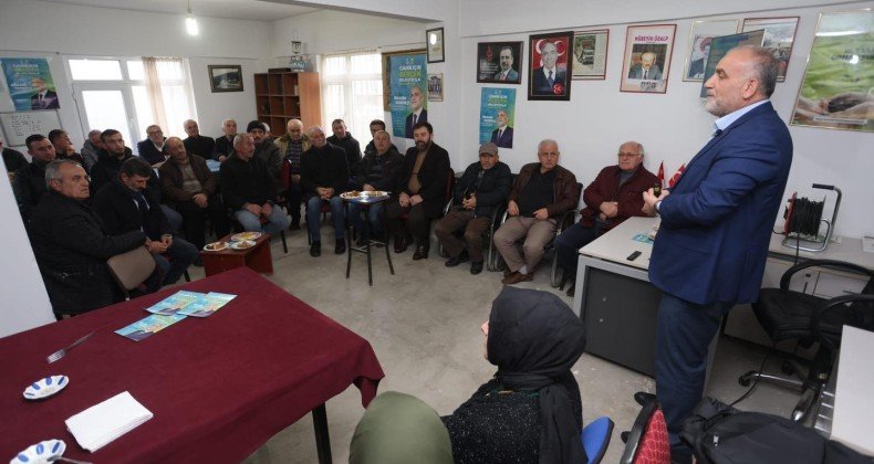 Başkan İbrahim Sandıkçı: “Masa başında oturmadık”