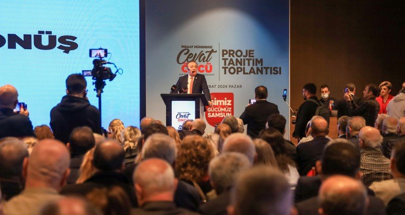 CHP Samsun BB Başkan Adayı Cevat Öncü Projelerini açıkladı