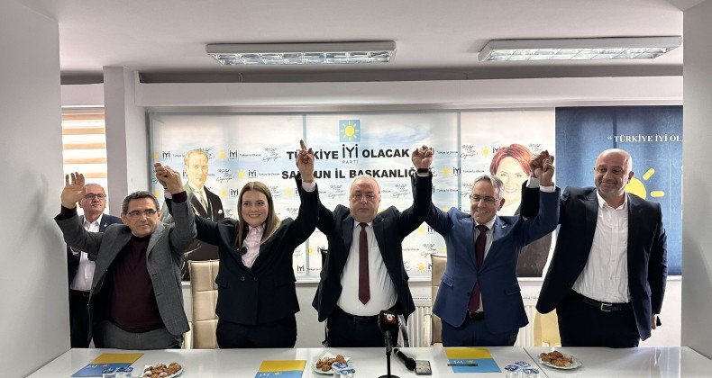 İYİ Parti Atakum Belediye Başkan adayının Adem Bektaş olduğunu açıkladı