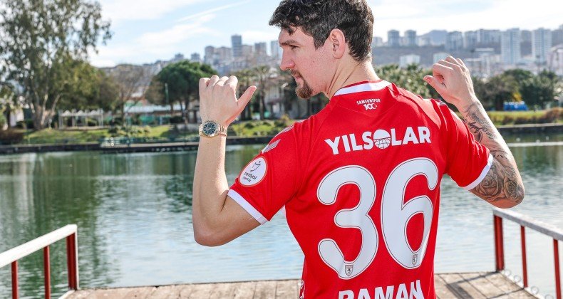 Samsunspor, Belçikalı santrfor Raman ile sözleşme imzaladı