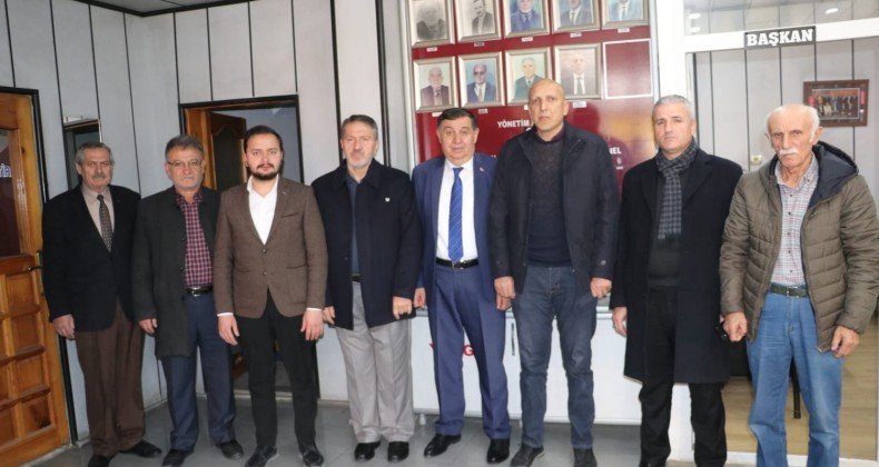 Ak Parti Havza Belediye Başkan Adayı İkiz’den esnaf odalarına ziyaret