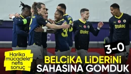Fenerbahçe, Union Saint-Gilloise deplasmanında üç golle güldü