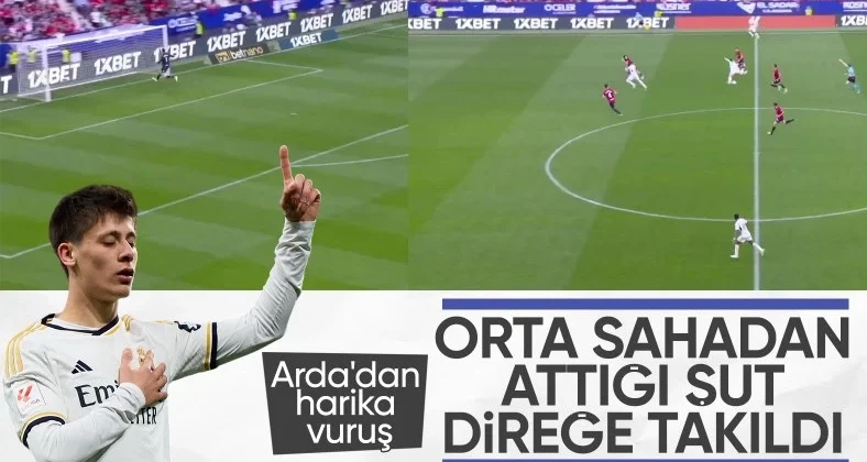 Arda Güler, 85’te oyuna girdi! Real Madrid, Osasuna deplasmanında kazandı