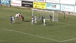 Vanspor FK kalecisi Nurullah Aslan’dan 1 puanı getiren kafa golü