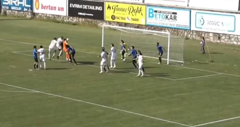 Vanspor FK kalecisi Nurullah Aslan’dan 1 puanı getiren kafa golü
