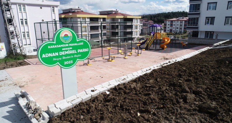 Başkan Demirtaş: “Halkımıza Huzurlu alanlar inşa ediyoruz”