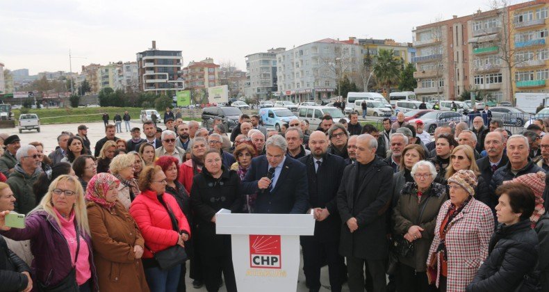 Atakum CHP’den Kent Meydanı tepkisi
