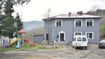 Tekkeköy’de Yeniköy Köy Konağı çalışmalarında sona gelindi