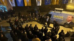 Cumhur İttifakı Ak Parti Havza Belediye başkan adayı İkiz’in gece ziyaretleri mitinge dönüştü