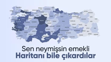 Yerel seçim haritasında oluşan tablo emekli haritasını anımsattı
