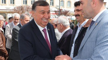 Havza Belediyesinde bayramlaşma programı düzenlendi