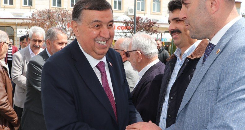 Havza Belediyesinde bayramlaşma programı düzenlendi