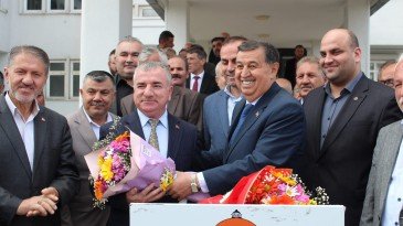Havza Belediyesinde Başkan İkiz Görevi Devraldı