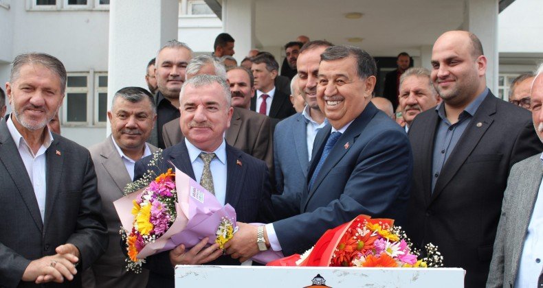 Havza Belediyesinde Başkan İkiz Görevi Devraldı