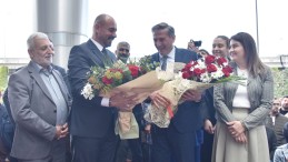 Tekkeköy Belediye Başkanı Mustafa Candal görevi devraldı