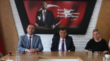 Havza Muhtarlardan, Başkan İkiz’e hayırlı olsun ziyareti