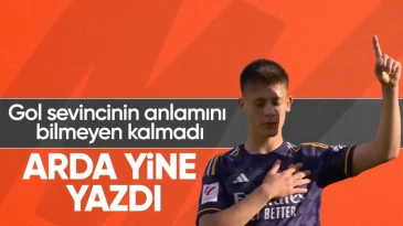 Arda Güler, Real Madrid formasıyla şov yapmaya devam ediyor